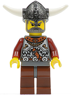 LEGO Minifigure-Viking Warrior 5d-Vikings-VIK018-Creative Brick Builders